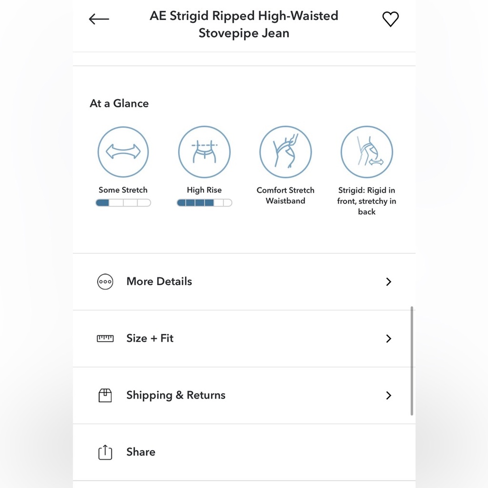 Strigid Ripped High Wasted Stovepipe Jeans - 10 - American Eagle - Picture 13 of 13